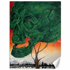 Skull Hedge Canvas 36  X 48   by redmaidenart