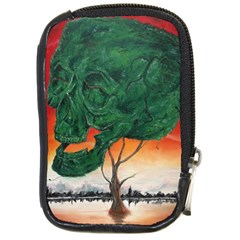 Skull Hedge Compact Camera Cases by redmaidenart