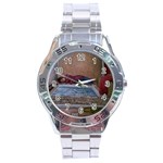 90 degrees Stainless Steel Analogue Watch Front