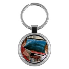 Breaking News Key Chains (round)  by redmaidenart