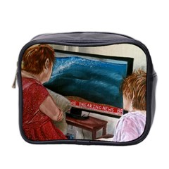 Breaking News Mini Toiletries Bag 2-side by redmaidenart