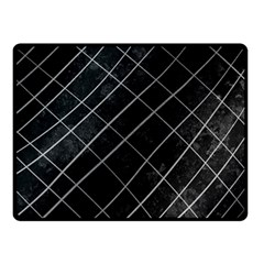 Black Scratch Double Sided Fleece Blanket (small)  by quinncafe82