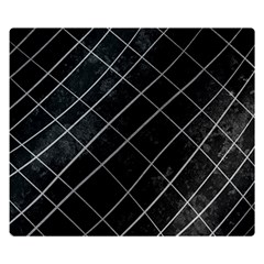 Black Scratch Double Sided Flano Blanket (small)  by quinncafe82