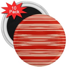 Abstract Linear Minimal Pattern 3  Magnets (10 Pack)  by dflcprints