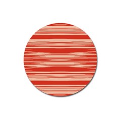 Abstract Linear Minimal Pattern Magnet 3  (round) by dflcprints