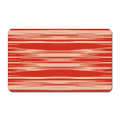 Abstract Linear Minimal Pattern Magnet (rectangular) by dflcprints