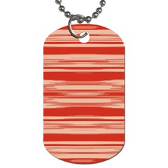 Abstract Linear Minimal Pattern Dog Tag (two Sides) by dflcprints