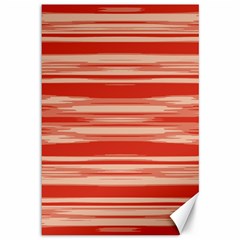 Abstract Linear Minimal Pattern Canvas 12  X 18   by dflcprints