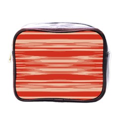 Abstract Linear Minimal Pattern Mini Toiletries Bags by dflcprints