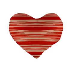 Abstract Linear Minimal Pattern Standard 16  Premium Heart Shape Cushions by dflcprints