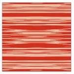 Abstract Linear Minimal Pattern Large Satin Scarf (Square) Front