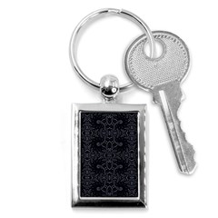 Dark Ethnic Sharp Pattern Key Chains (rectangle)  by dflcprints