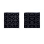 Dark Ethnic Sharp Pattern Cufflinks (Square) Front(Pair)