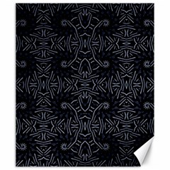 Dark Ethnic Sharp Pattern Canvas 20  X 24   by dflcprints