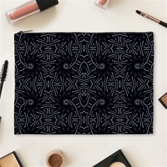 Dark Ethnic Sharp Pattern Cosmetic Bag (xl) by dflcprints