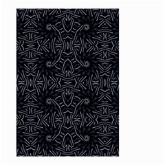 Dark Ethnic Sharp Pattern Small Garden Flag (two Sides) by dflcprints