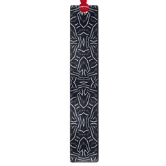 Dark Ethnic Sharp Pattern Large Book Marks by dflcprints