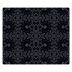 Dark Ethnic Sharp Pattern Double Sided Flano Blanket (small)  by dflcprints