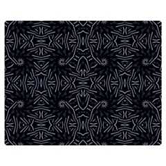 Dark Ethnic Sharp Pattern Double Sided Flano Blanket (medium)  by dflcprints