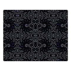 Dark Ethnic Sharp Pattern Double Sided Flano Blanket (large)  by dflcprints