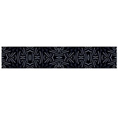 Dark Ethnic Sharp Pattern Large Flano Scarf  by dflcprints