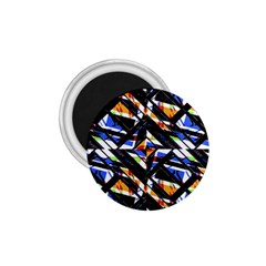 Multicolor Geometric Abstract Pattern 1 75  Magnets by dflcprints