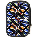 Multicolor Geometric Abstract Pattern Compact Camera Cases Front