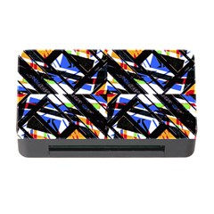 Multicolor Geometric Abstract Pattern Memory Card Reader With Cf by dflcprints