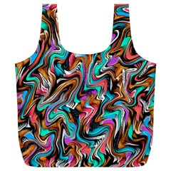 5 4 1 9 Full Print Recycle Bags (l)  by ArtworkByPatrick