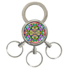 Pattern-854 3-ring Key Chains by ArtworkByPatrick