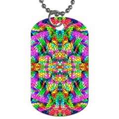 Pattern-854 Dog Tag (two Sides) by ArtworkByPatrick