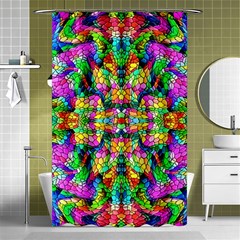 Pattern-854 Shower Curtain 48  X 72  (small)  by ArtworkByPatrick