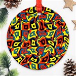 Pattern-3 Round Ornament (Two Sides) Front