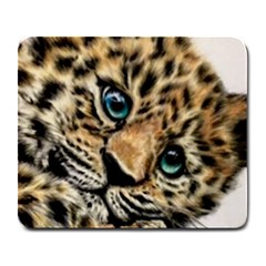 Jaguar Cub Large Mousepads by ArtByThree