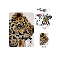 Jaguar Cub Playing Cards 54 (mini)  by ArtByThree