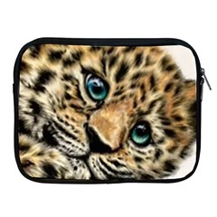 Jaguar Cub Apple Ipad 2/3/4 Zipper Cases by ArtByThree