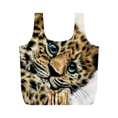 Jaguar Cub Full Print Recycle Bags (m) 