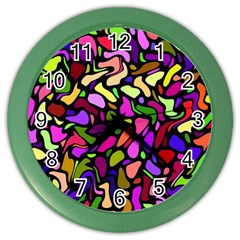 P 853 Color Wall Clocks by ArtworkByPatrick