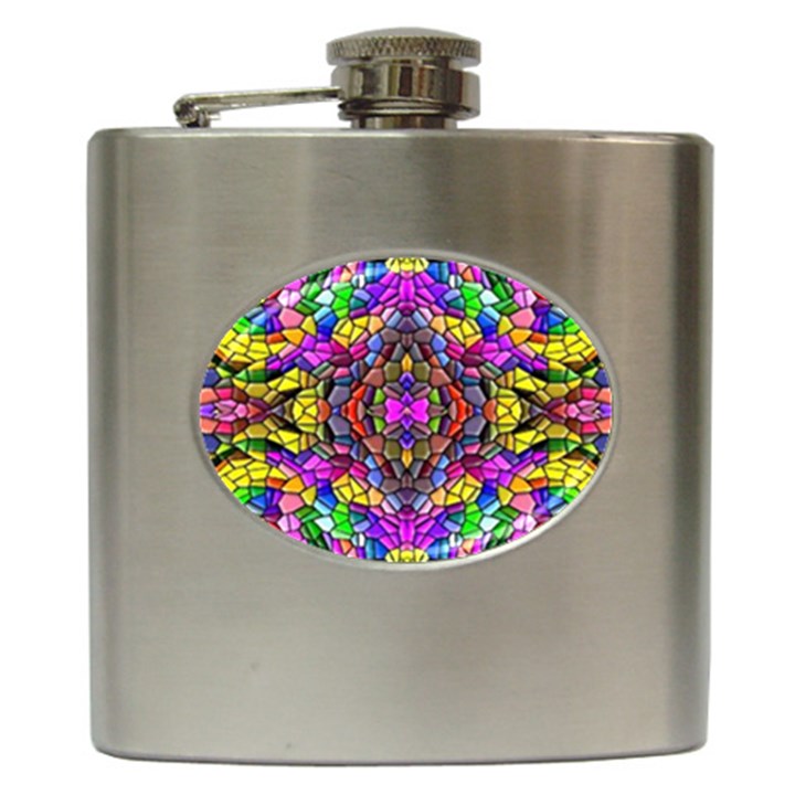 Pattern-807 Hip Flask (6 oz)