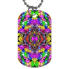 Pattern-807 Dog Tag (two Sides) by ArtworkByPatrick