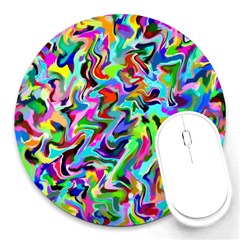 Artwork By Patrick-pattern-9 Round Mousepads by ArtworkByPatrick