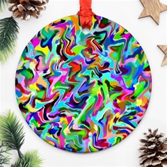 Artwork By Patrick-pattern-9 Ornament (round) by ArtworkByPatrick