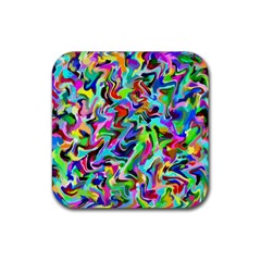 Artwork By Patrick-pattern-9 Rubber Coaster (square)  by ArtworkByPatrick