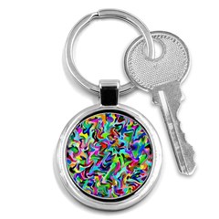 Artwork By Patrick-pattern-9 Key Chains (round)  by ArtworkByPatrick