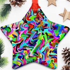 Artwork By Patrick-pattern-9 Star Ornament (two Sides) by ArtworkByPatrick