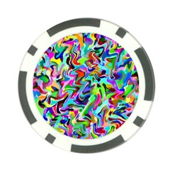 Artwork By Patrick-pattern-9 Poker Chip Card Guard by ArtworkByPatrick