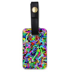 Artwork By Patrick-pattern-9 Luggage Tags (one Side)  by ArtworkByPatrick