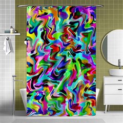 Artwork By Patrick-pattern-9 Shower Curtain 48  X 72  (small)  by ArtworkByPatrick