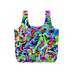 Artwork By Patrick-pattern-9 Full Print Recycle Bags (s)  by ArtworkByPatrick