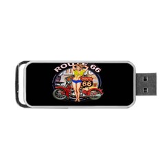 Route 66 Portable Usb Flash (one Side) by ArtworkByPatrick